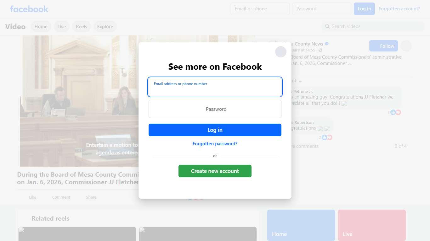 During the Board of Mesa County Commissioners’ administrative hearing on Jan. 6, 2026, Commissioner JJ Fletcher was unanimously elected as the 2026 Chair of the Board. Commissioner Fletcher succeeds Commissioner Cody Davis, who served as Chair in 2025. “It is a privilege to serve as chair of the Board of County Commissioners,” said JJ Fletcher, Chairman of the Board of Mesa County Commissioners. “Alongside my fellow commissioners, I remain focused on advancing solutions that strengthen our commu